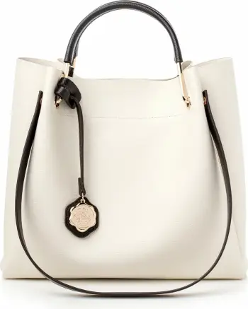 Çantë tote Vince Camuto, Sicilia, ngjyrë krem