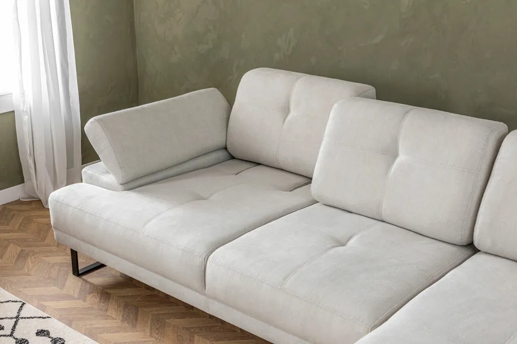 Këndollëse Atelier del Sofa, Mustang Large, e djathtë, bezhë - 5
