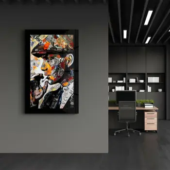 Pikturë dekorative prej xhami të temperuar, Wallity SPR-1135, 70x110cm