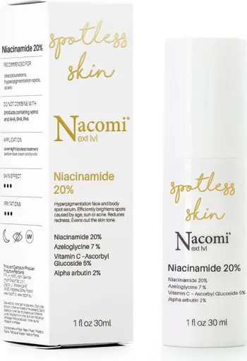 Serum për fytyrë për femra Nacomi Next Level Niacinamide 20% Spot Serum, 30ml