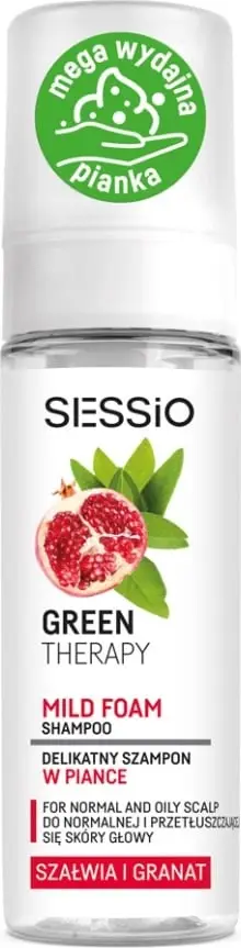 Shkumë shampon për flokë të yndyrshëm Sessio Oily Pomegranate, 175 g