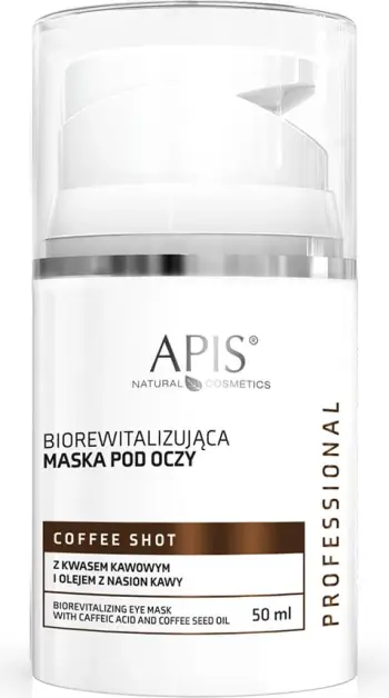 Maskë për sy APIS Coffee Shot Brightening për femra 50ml