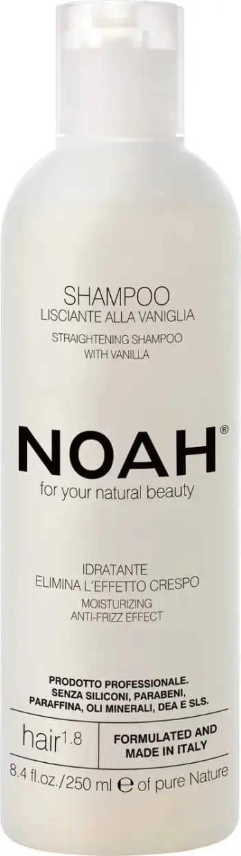 Shampon drejtues flokësh Noah me vanilje për femra, 250ml