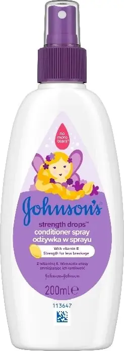 Spray balsam për flokë Johnson & Johnson Strength Drops 200ml