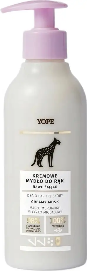 Sapun për duar Yope Creamy Moisturizing Creamy Musk 300ml