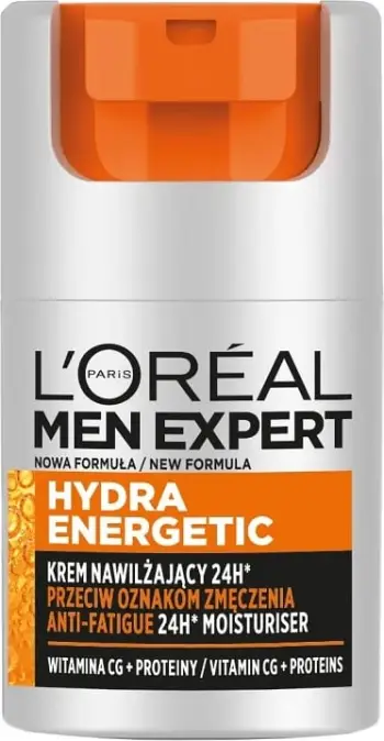 Krem hidratues për fytyrë L'Oreal Paris Men Expert Hydra Energetic për meshkuj, 50ml