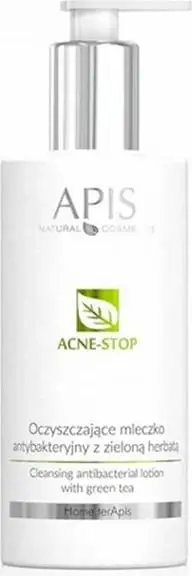 Qumësht pastrues Apis Acne-Stop me çaj të gjelbër, 300 ml
