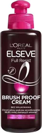 Krem pa shpëlarje për flokë L'Oreal Paris Elseve Full Resist Brush Proof Cream për femra, 200ml