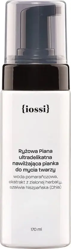 Shkumë pastruese për fytyrë Iossi Rice Foam Ultra Delicate Moisturizing 170ml