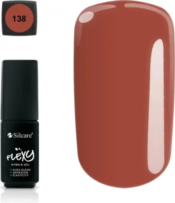 Llak për thonj për femra Silcare Flexy Hybrid Gel 138, 4.5g