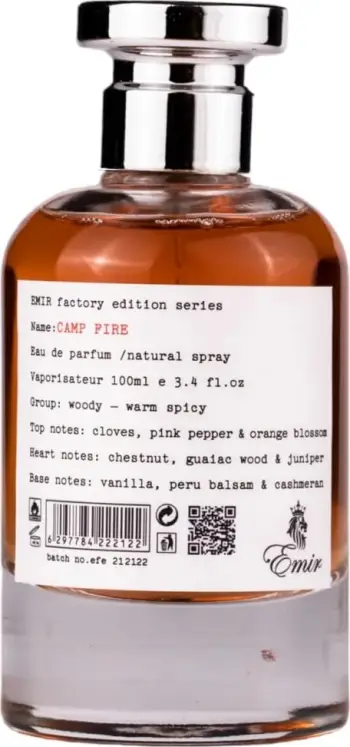 Parfum Paris Corner EMIR Camp Fire Factory Edition, EDP, 100ml