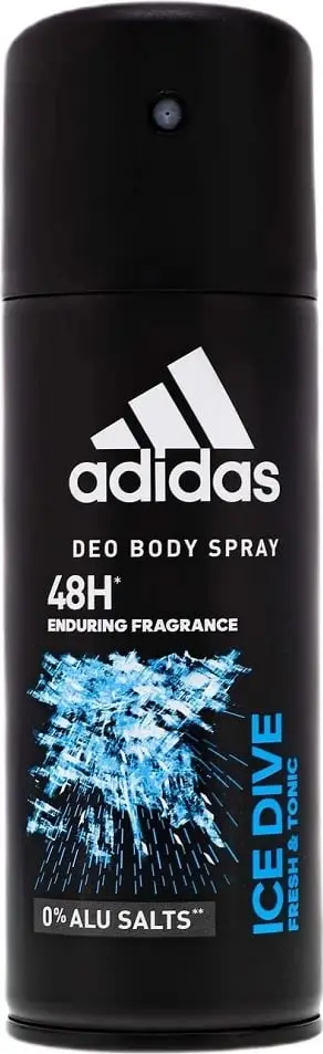 Deodorant spray Adidas Ice Dive për meshkuj 150ml