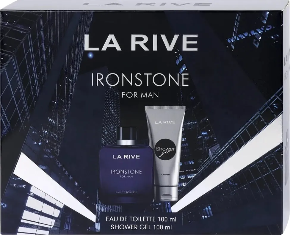 Set Eau de Toilette dhe xhel dushi La Rive Ironstone për meshkuj 100ml + 100ml - 1