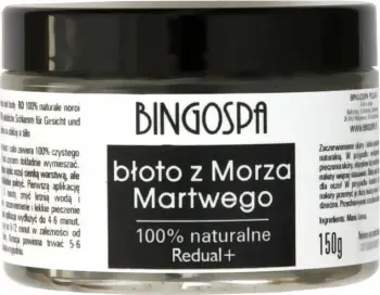 Maskë fytyre Bingospa Redual Plus ACNE SEBORRHEA, baltë Deti i Vdekur, 150g