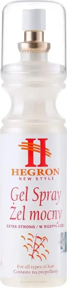 Gel Spray për stilim flokësh Hegron unisex 300ml