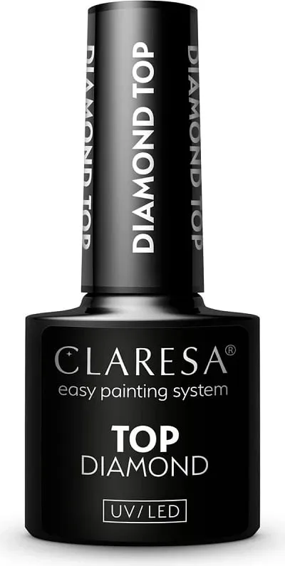 Top Coat për thonj Claresa Top Diamond No Wipe 5g - 1