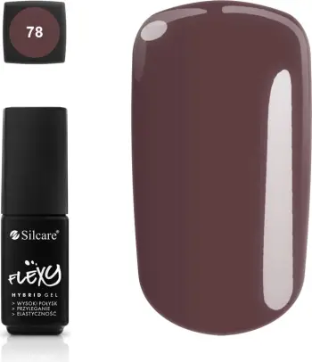 Llak për thonj për femra Silcare Flexy Hybrid Gel 78, 4.5g