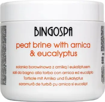 Balsam balte për trup BingoSpa me arnikë dhe eukalipt për femra, 600g