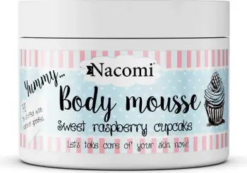 Mousse për trup për femra Nacomi Malinowa Babeczka 180ml