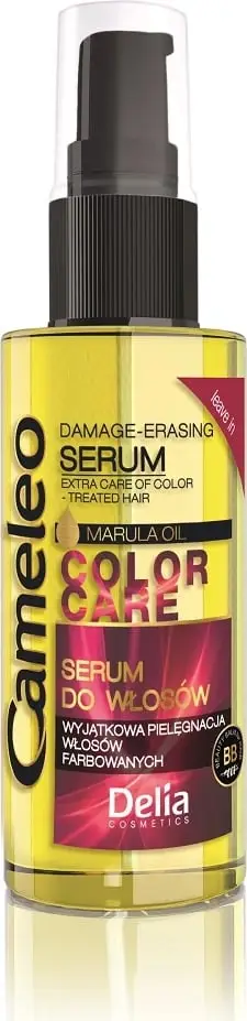 Serum për flokë Delia Repair, me vaj marula, për flokë të ngjyrosur, 55 ml