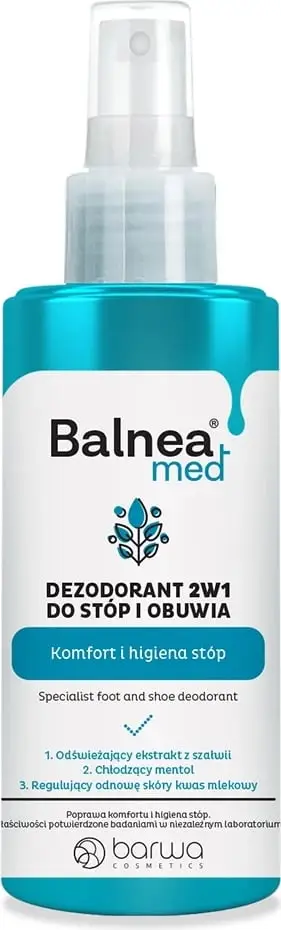 Deodorant për këmbë dhe këpucë Barwa Balnea Med 150ml