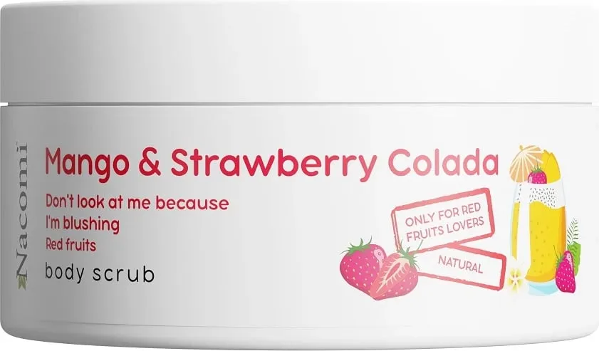 Skrab për trup për femra Nacomi Mango dhe Luleshtrydhe 100ml - 1