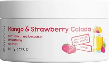 Skrab për trup për femra Nacomi Mango dhe Luleshtrydhe 100ml