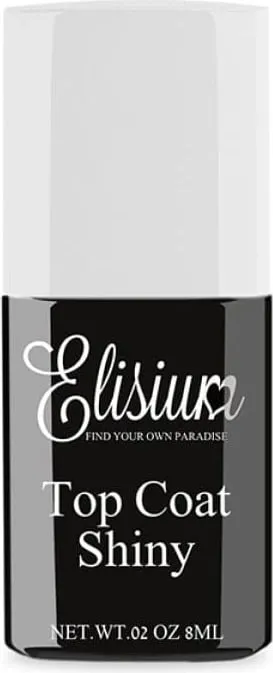 Llak për thonj top coat Elisium Shiny, 9g - 1
