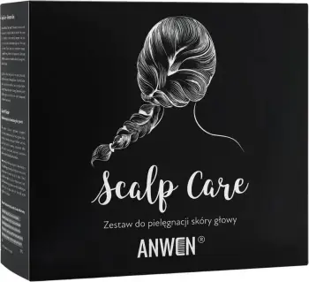 Set për skalp dhe flokë Anwen Grow Me Tender Herbal Warming Tonic 150ml + Darling Clementine Scalp Care Serum 150ml për femra, 2 copë