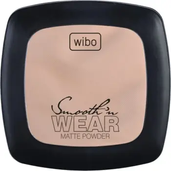 Pudër kompakte fytyre Wibo Smooth'n Wear Matte, matifikuese, 7 g