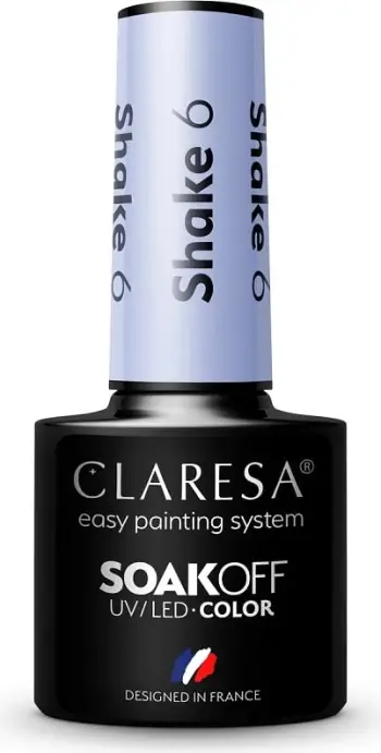 Llak për thonj Claresa Soak Off UV/LED Shake Hybrid 6.5g