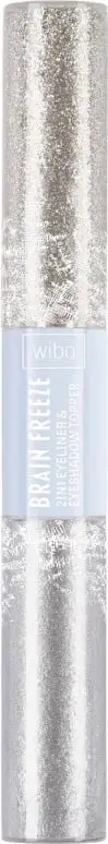 Eyeliner dhe Eyeshadow Topper për femra Wibo Brain Freeze 2in1 argjendtë 4.8g