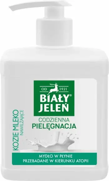 Sapun i lëngshëm hipoalergjik Biały Jeleń Goat's Milk, 500ml