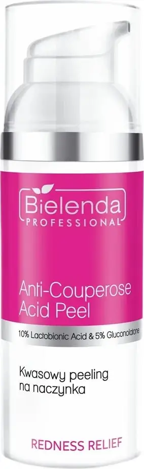 Peeling për fytyrë për femra Bielenda Professional Redness Relief Acid Peeling for Capillaries 50ml