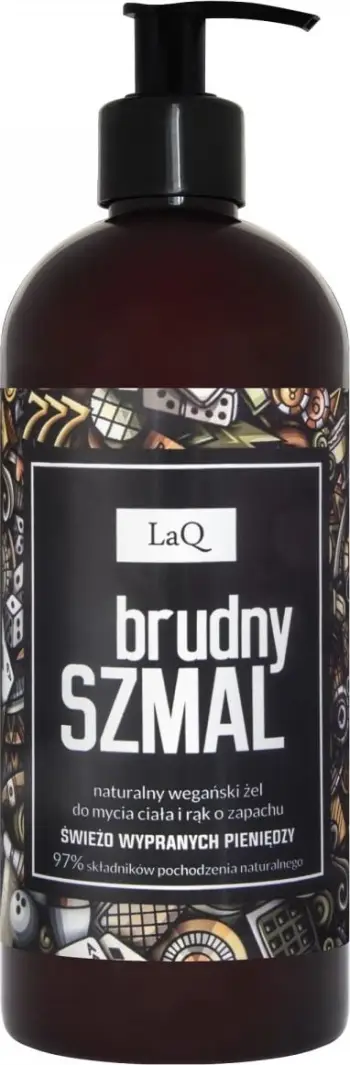 Xhel për trup dhe duar për meshkuj LaQ Dirty Money, 400ml