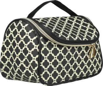 Kuti organizuese për femra KillyS Moroccan Clover Small Trunk e zezë/bezhë, 1 copë