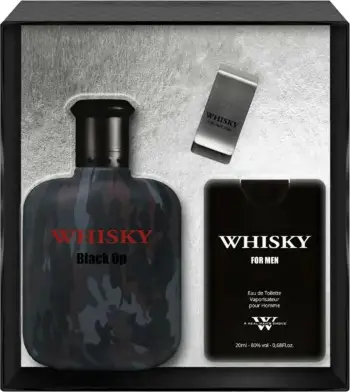 Eau de Toilette për meshkuj Evaflor Whisky Black Op Set 100ml + 20ml