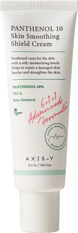 Krem fytyre për femra AXIS-Y Panthenol 10 Skin Smoothing Shield, 50ml