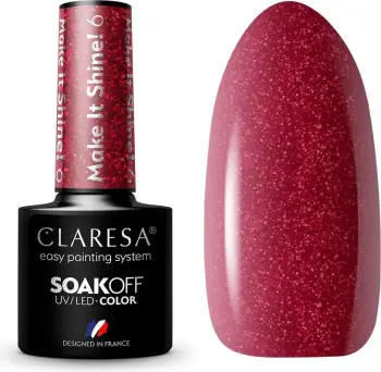 Llak për thonj për femra Claresa Make It Shine! Hybrid, 5g
