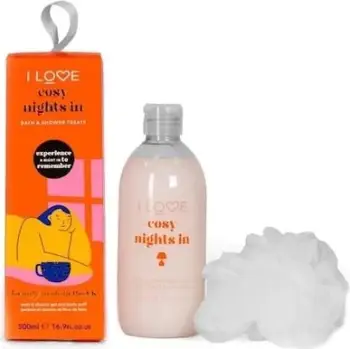 Set për dush për femra I Love Cosy Night's In, 500ml