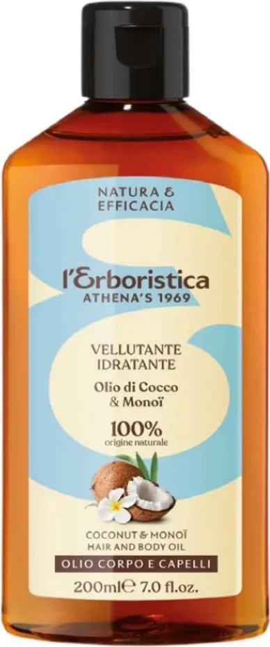 Vaj për trup dhe flokë L'Erboristica për femra, 200ml - 1
