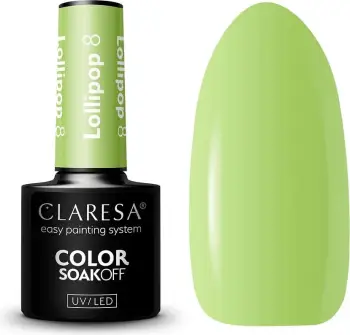 Llak për thonj për femra Claresa Lollipop Hybrid 8.5g