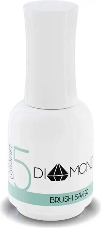 Lëng për pastrim brushash manikyri Elisium Diamond Liquid Brush Saver 5, 15ml