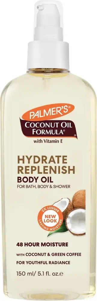 Vaj trupi Palmer’s Coconut Oil Formula, 3 x 150ml, hidratues, me aromë kokosi