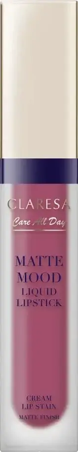 Buzëkuq i lëngshëm mat Claresa Matte Mood 05 Confidence për femra 7ml
