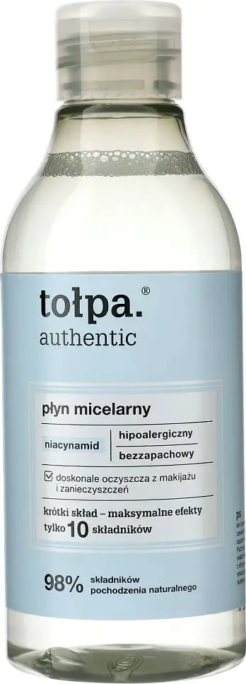Ujë micelar Tołpa Authentic, për fytyrë, 300 ml