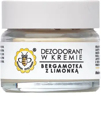Deodorant krem Miodowa Mydlarnia Bergamot dhe Lime 20g