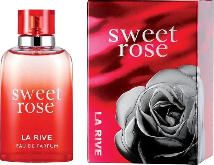 Eau de Parfum për femra La Rive Sweet Rose, 90ml - 1