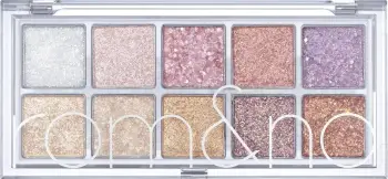 Paletë për sy Rom&nd Better Than Palette 00 Light & Glitter Garden për femra, 7.5g