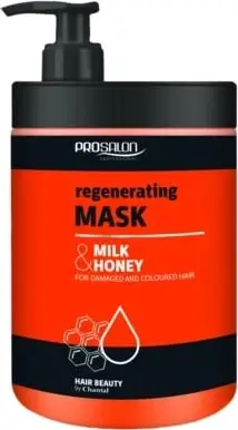 Maskë rigjeneruese flokësh Chantal Prosalon, për flokë të dëmtuar dhe të lyer, qumësht dhe mjaltë, 1kg